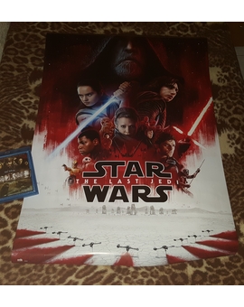 Star Wars Los Últimos Jedi. Poster gigante
