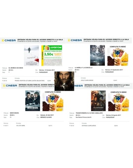 Mi Ranking de las peores películas vistas en cine en el año 2017