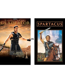Duelo de Gladiadores: Gladiator Vs Espartaco ¿Cual te gusta mas de las dos?