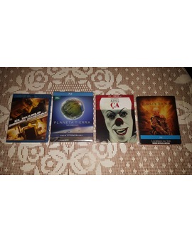 El Diablo Sobre Ruedas + Planeta Tierra La Colección + IT Steelbook + Lágrimas del Sol Steelbook: Mi Compra 11-01-2018
