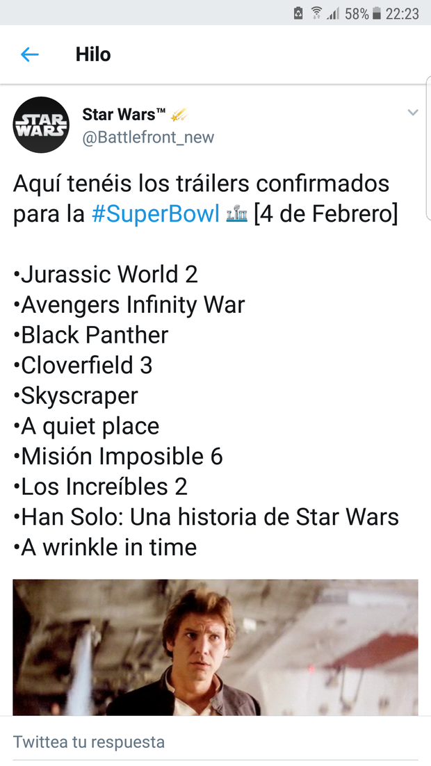 Trailers de la superBowl