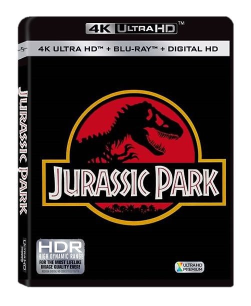 Lanzamiento en 4K UHD de Jurassic Park, El Mundo Perdido, Jurassic Park 3 y Jurassic World el 7 de Mayo de 2018