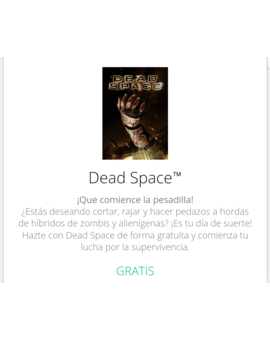 Off Topic: Dead Space gratis para PC ¿Os gustaría una película basada en este videojuego?