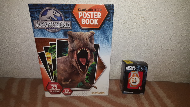 Jurassic World Poster Book + Reloj BB-8 Star Wars: Mi Compra 26-02-2018