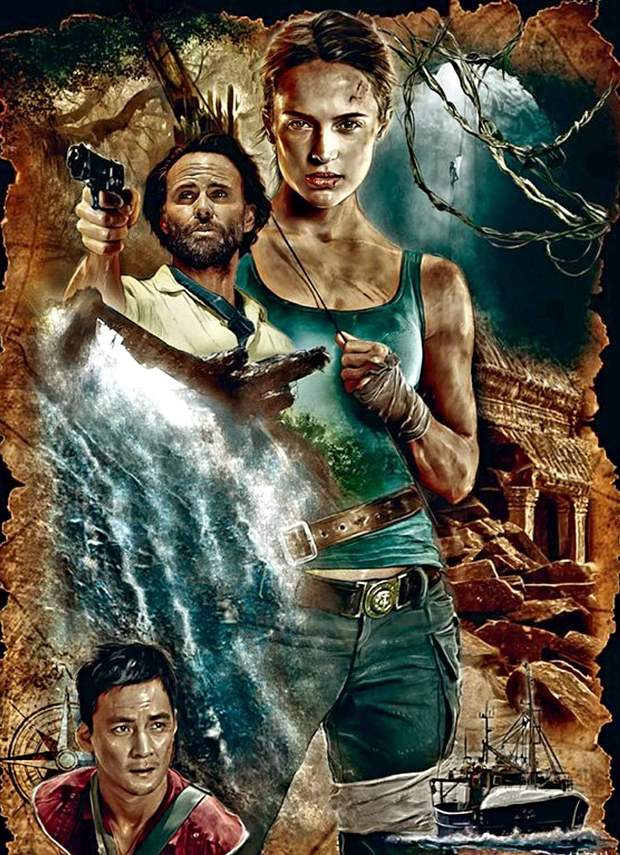 Alicia Vikander (la nueva Lara Croft) sobre su videojuego favorito de Tomb Raider. + El drástico entrenamiento de Alicia Vikander para conseguir el cuerpo de 'Tomb Raider'