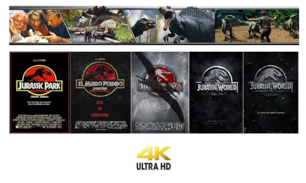 Jurassic Park 25th Anniversary Collection  Limited Edition Blu-ray + 4K: Contenidos del Pack