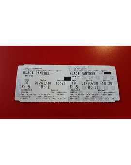 Black Panther: Mi Crítica y mi Entrada. [Sin Spoilers]. Nota 7.5/10. Diferente y distinta a lo ya visto en el universo Marvel.