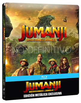 Ya disponible reserva en Amazon: Jumanji: Bienvenidos a la jungla (BD3D Steelbook) [Blu-ray]