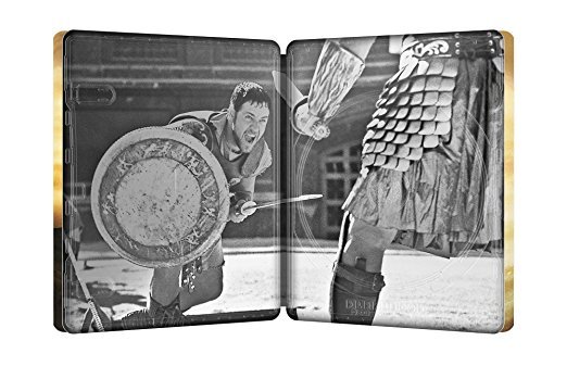 Gladiator. Steelbook 4k. Diseño Interior