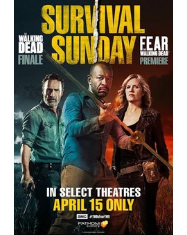 AMC hace oficial que el final de la temporada 8 de ‘The Walking Dead’ es “demasiado grande” y, por lo tanto, será estrenado en cines. 