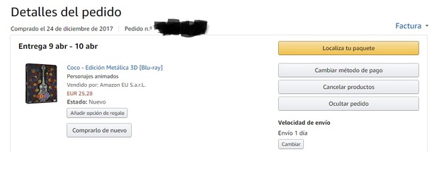 Coco Steelbook 3D: ¿Retraso en los envíos en Amazon?