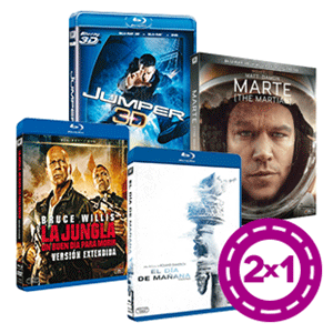 2X1 en Blu Ray en Game.es