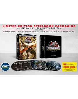 Jurassic Park 4K Steelbook best buy