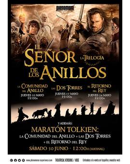 El Señor de los Anillos. Maratón en Phenomena