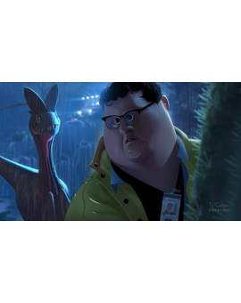 Ilustración de  Jurassic Park por Ty Carter 