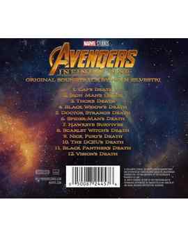 Filtrados los títulos de los temas de la BSO de Infinity War