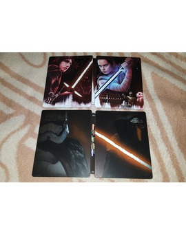 ¿Cuál de los dos diseños de los steelbooks de Star Wars te gusta más? ¿El del Episodio 7 u 8?. 