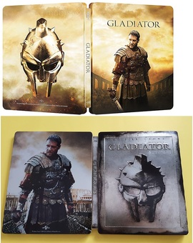 ¿Cual de los dos Steelbooks de Gladiator os gusta mas en diseño?