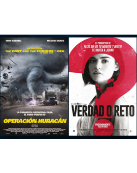 Operación Huracán y Verdad o Reto ¿Alguno las habéis visto? ¿Qué tal están?.