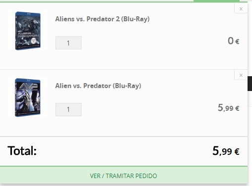 Chollo: Alien Vs Predator 1 y 2: Ambas por solo 5.99 en El Corte Ingles