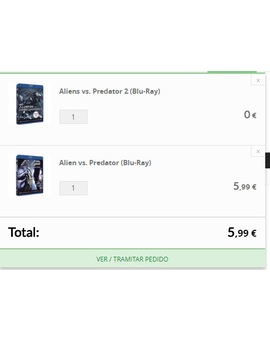 Chollo: Alien Vs Predator 1 y 2: Ambas por solo 5.99 en El Corte Ingles