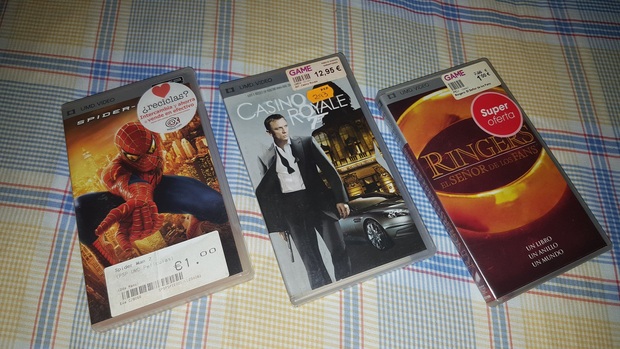 ¿Os acordais del UMD? ¿Conservais aún películas en dicho formato?