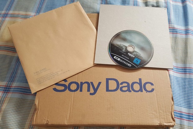 Recibido el disco 4K UHD de Gladiator con Castellano en las escenas extendidas