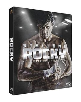 ¿Alguien que tenga este pack podria mostrar como es de grosor la caja? ¿Traen Castellano todas?: rocky - collezione completa (6 blu-ray disc) regis [Italia] [Blu-ray]