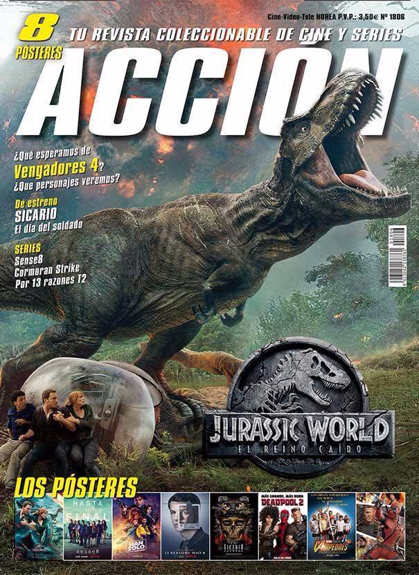 Accion Cine: Portada y posters Junio 2018
