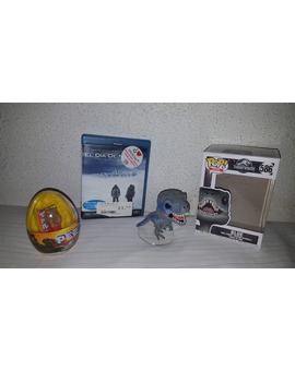 El Día de Mañana por 3.5 euros + Blue Funko Pop Jurassic World + Rex Pez: Mis Compras 18-08-2018