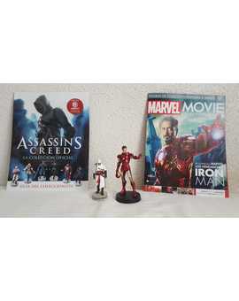 Figuras Altair Assassins Creed y Iron Man Marvel