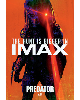 The Predator. Poster y trailer Imax