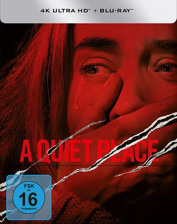 A Quiet Place - (4k UHD) Limited Steelbook [Alemania]: ¿Lleva Castellano en ambos discos?
