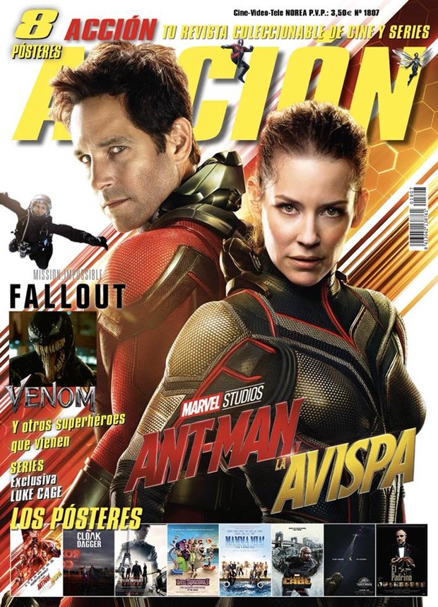 Acción Cine: Portada y Posters Julio 2018