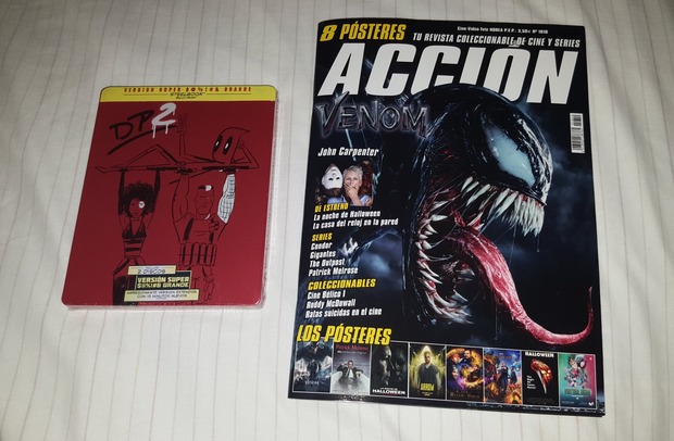 Deadpool 2 Steelbook (Regalo Inesperado) + Acción Cine Octubre 2018: 26-10-2018
