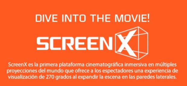Nuevas pantallas ScreenX en Cinesa ¿Que os parece?