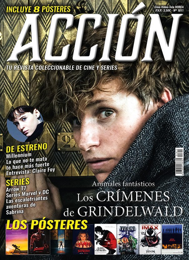 Portada Acción Cine Noviembre 2018
