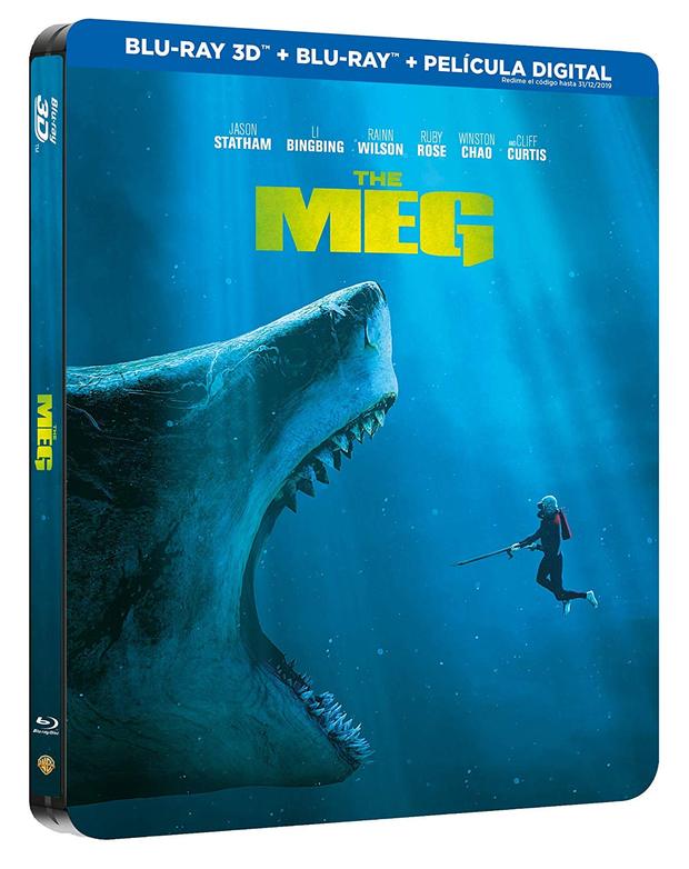Megalodon. Steelbook 3D