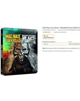 Y un steelbook que costaba 17 euros ya esta a precio de oro (49 euros) en amazon. 