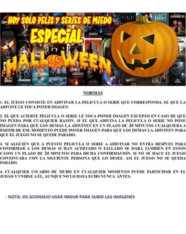 Juego: Especial Halloween: Averigua a que Película o Serie Corresponde la Imagen