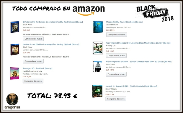 Mi Black Friday definitivo: Mi Compra 21-11-2018