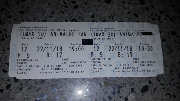 Animales fantásticos: Los crímenes de Grindelwald: Mi Crítica y mi Entrada. Nota: 4/10. Aburridaaaaa