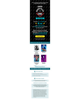 Hoy en Cinesa entradas a 4.70 euros