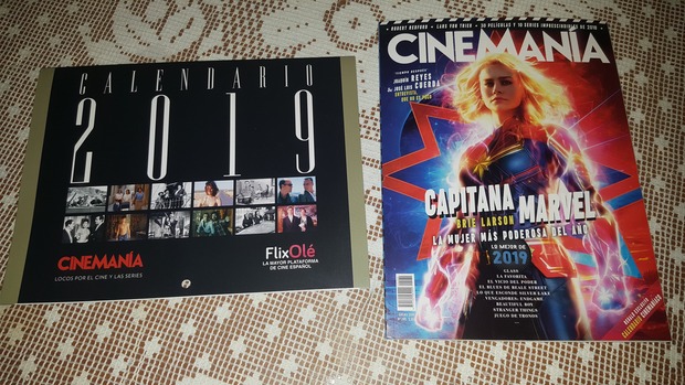 Así es el calendario Cinemanía 2018