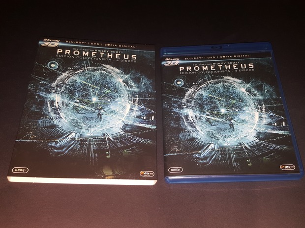 Prometheus Blu-ray 3D - Fotos de la edición