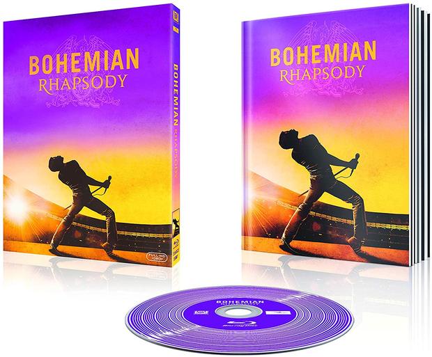 Diseño final del digibook Español de Bohemian Rhapsody
