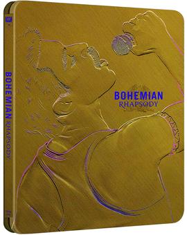Diseño final del steelbook Español de Bohemian Rhapsody