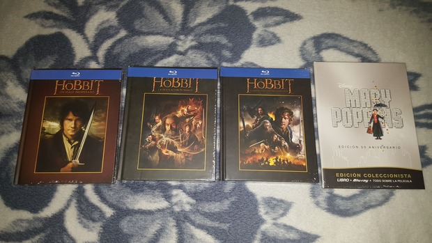 El Hobbit trilogía en Digibook + Mary Poppins Digibook: Mi Compra 15-01-2019