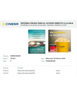 Green Book: Mi Crítica y mi Entrada. [Sin Spoilers]. Nota 9.5/10. Maravillosamente emocionante.