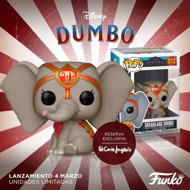 Funko Dumbo exclusivo ECI